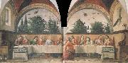 Domenico Ghirlandaio The communion oil on canvas